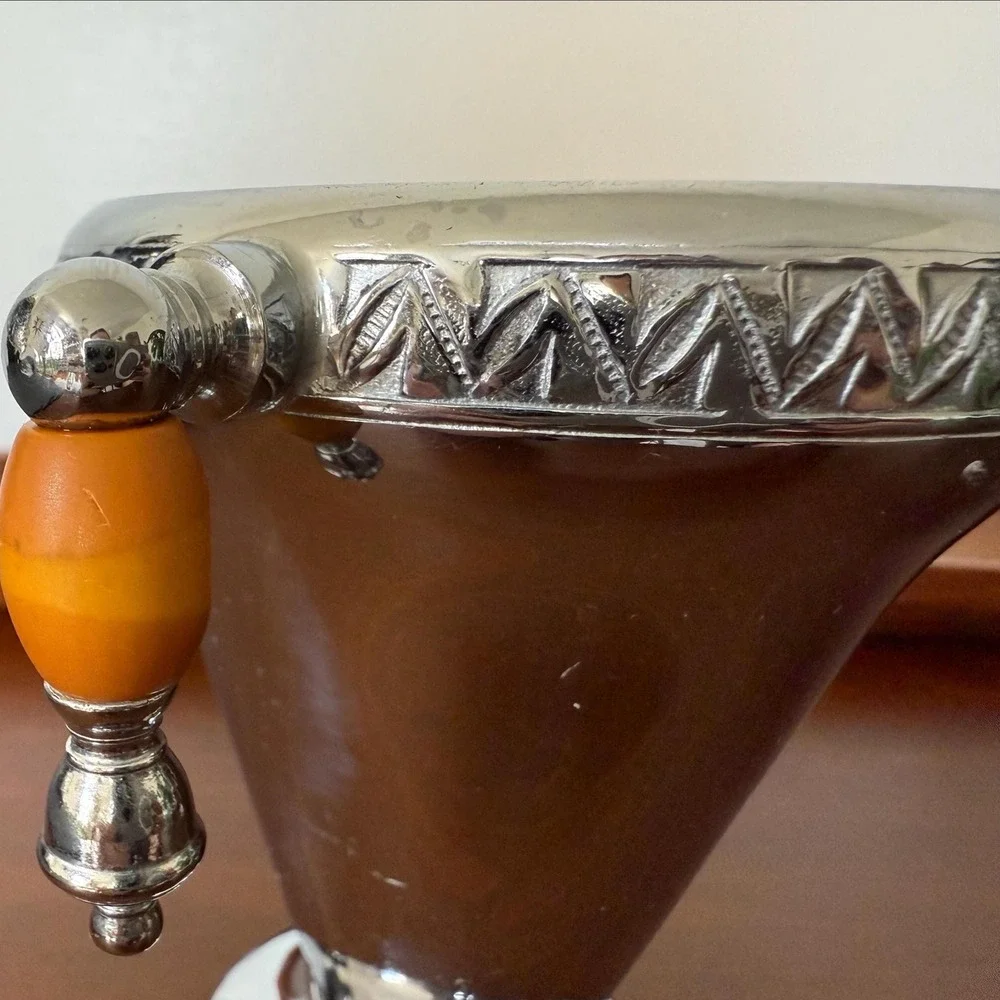 Vintage Manning-Bowman Art Deco Sugar & Creamer Set (1930s)